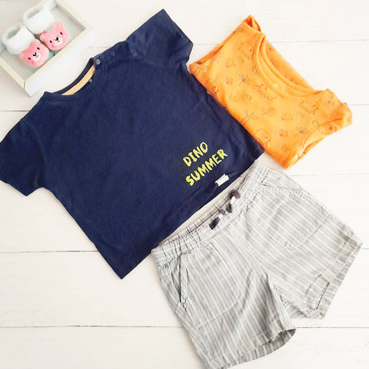 Pack Algodón Multicolor Marca Otra 12-18 M Estado Casi tiki