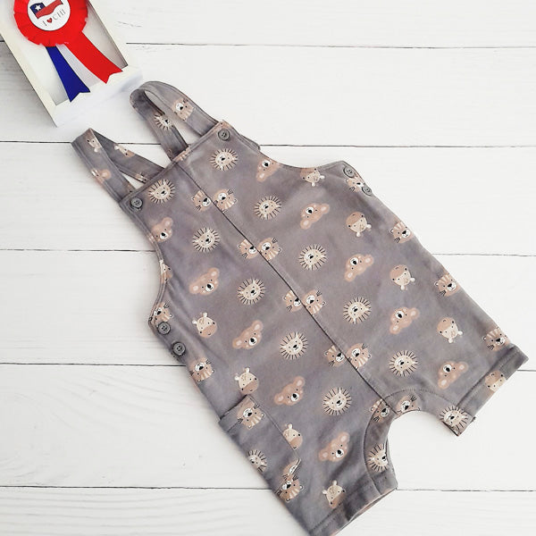 Jardinera Algodón Diseños Marca Tribu 9-12 M Estado Tiki taka