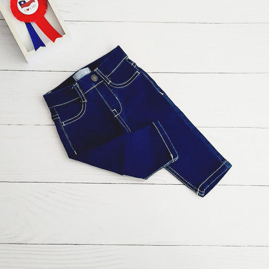 Pantalón Algodón Azul Marca Boulevard 6 M Estado Tiki taka