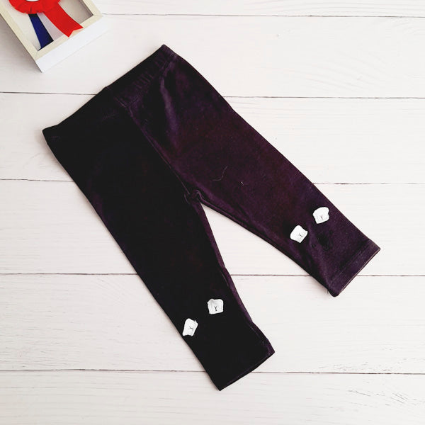 Calza Algodón Gris Marca Tedmimak 9-12 M Estado Tiki taka