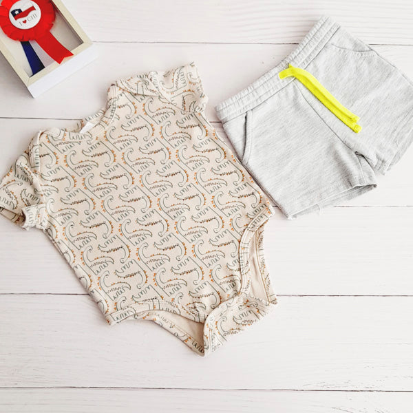 Pack Algodón Diseños Marca Otra 12-18 M Estado Tiki taka