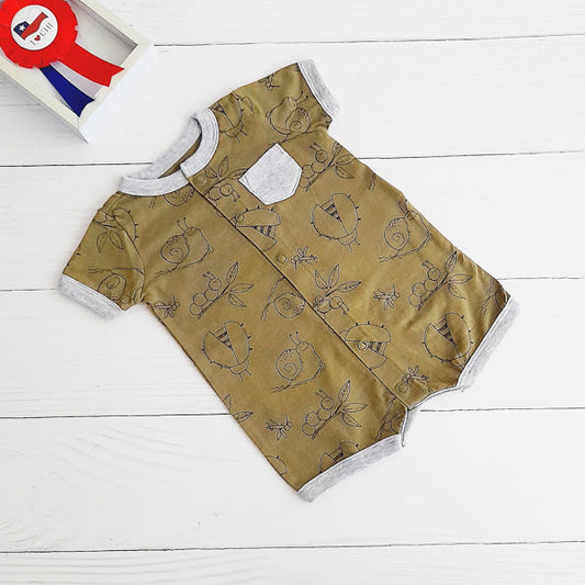 Enterito Algodón Verde Marca Carter's 3 M Estado Tiki taka