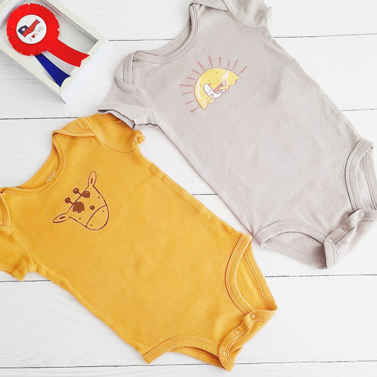 Pack Algodón Multicolor Marca Carter's 9 M Estado Casi tiki