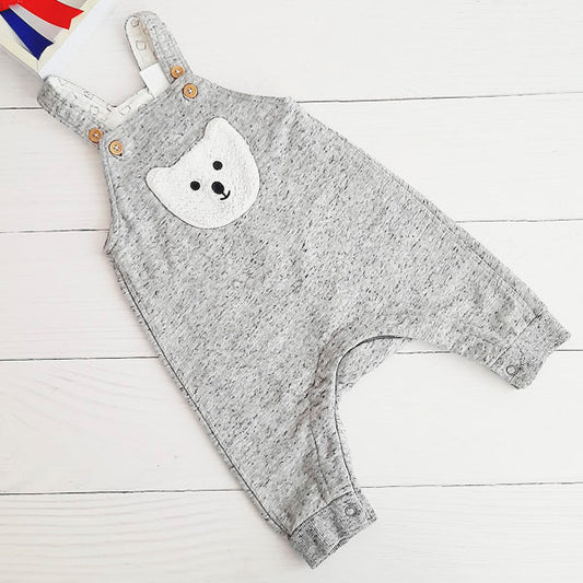 Jardinera Algodón Gris Marca Hym 3 M Estado Casi tiki