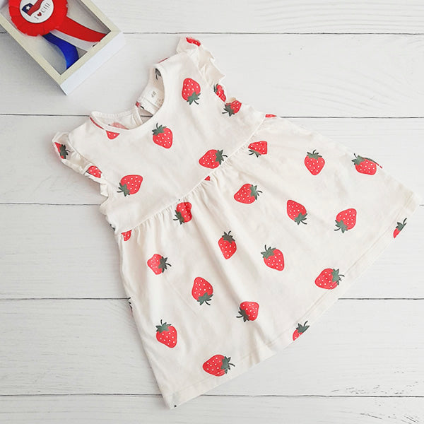 Vestido Algodón Diseños Marca Hym 6-9 M Estado Tiki taka