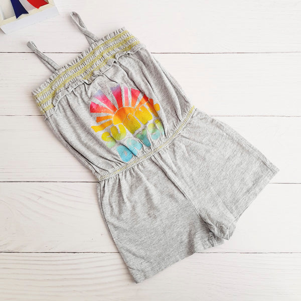 Enterito Algodón Gris Marca Otra 2 A Estado Casi tiki