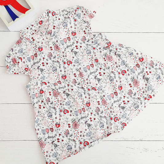 Blusa Algodón Multicolor Marca Otra 4 A Estado Casi tiki