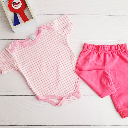 Pack Algodón Rosa Marca Otra 3-6 M Estado Tiki taka