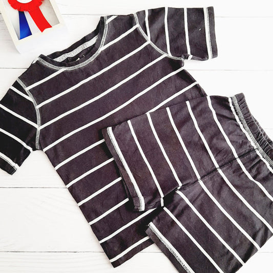 Conjunto Algodón Rayas Marca Otra 6 A Estado Tiki taka