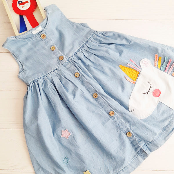 Vestido Algodón Diseños Marca Otra 4 A Estado Tiki taka