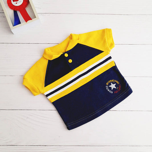 Polera Algodón Multicolor Marca Otra 6-9 M Estado Casi tiki