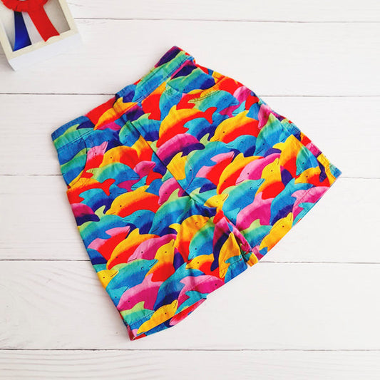 Short Algodón Multicolor Marca Otra 3 A Estado Casi tiki