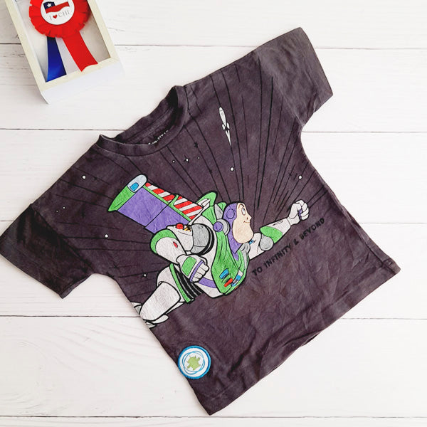 Polera Algodón Diseños Marca Otra 12-18 M Estado Casi tiki