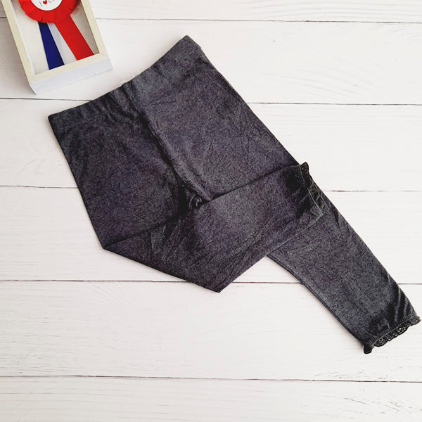 Calza Algodón Gris Marca Next baby 18-24 M Estado Tiki taka