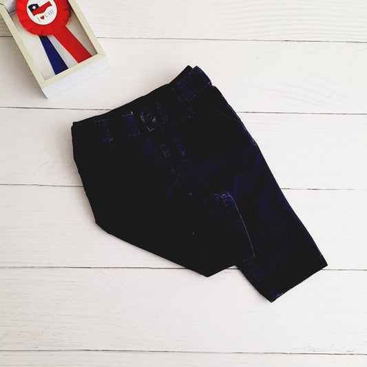 Pantalón Algodón Azul Marca Gap 6-12 M Estado Tiki taka