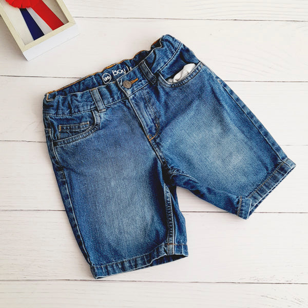 Short Mezclilla Azul Marca Urb 6 A Estado Casi tiki