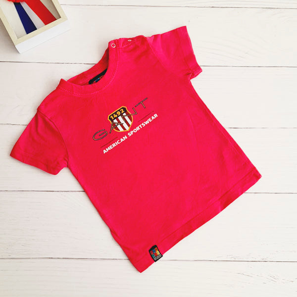 Polera Algodón Fucsia Marca Otra 18 M Estado Casi tiki