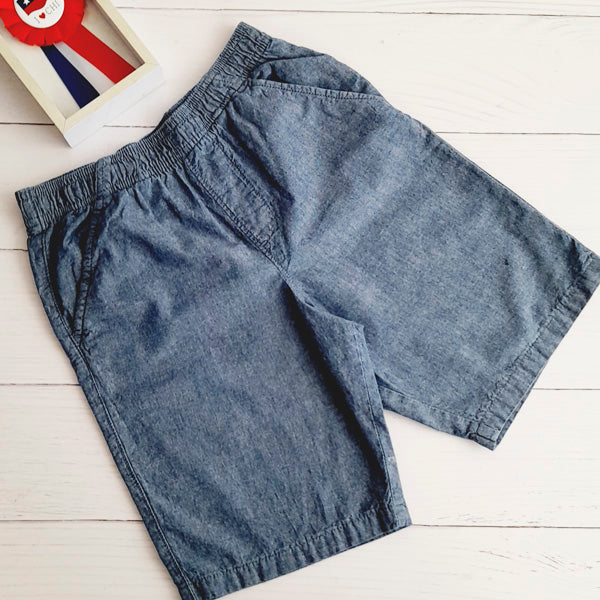 Short Algodón Azul Marca Otra 10 A Estado Casi tiki