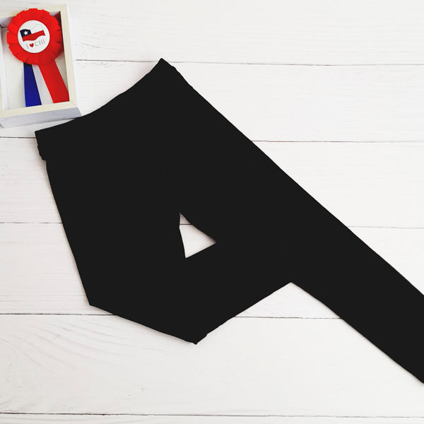 Calza Algodón Negro Marca Otra 4 A Estado Tiki taka