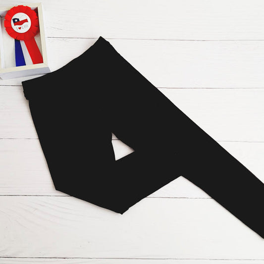 Calza Algodón Negro Marca Otra 4 A Estado Tiki taka