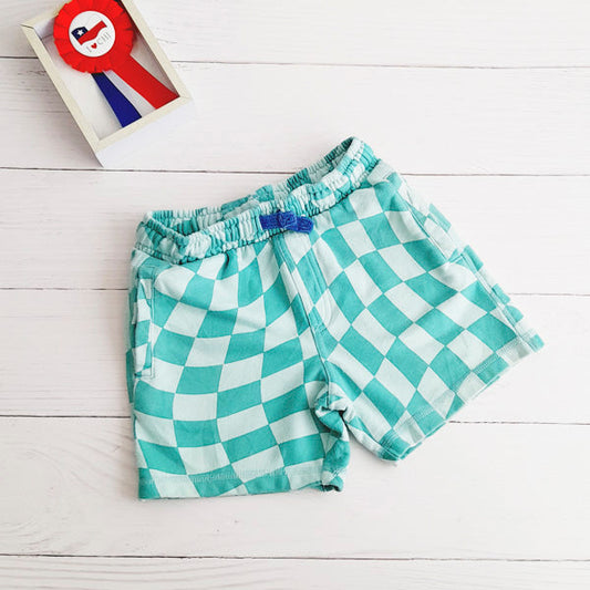 Short Algodón Verde Marca Otra 4 A Estado Casi tiki