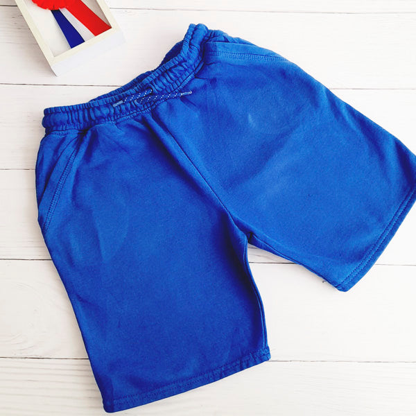 Short Algodón Azul Marca Primark 10 A Estado Casi tiki