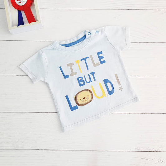 Polera Algodón Diseños Marca George 3-6 M Estado Tiki taka