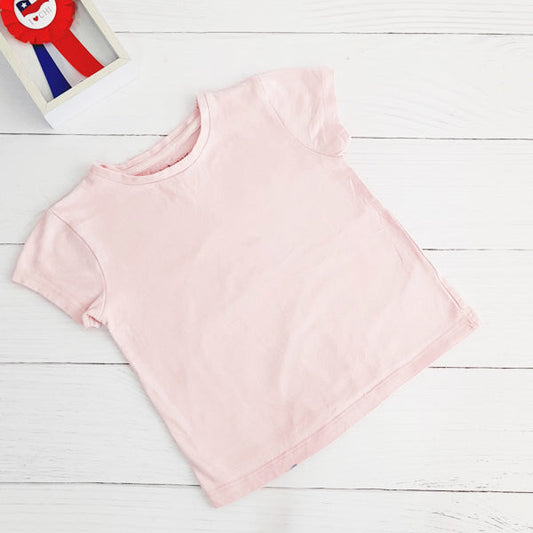 Polera Algodón Rosa Marca Otra 3 A Estado Casi tiki