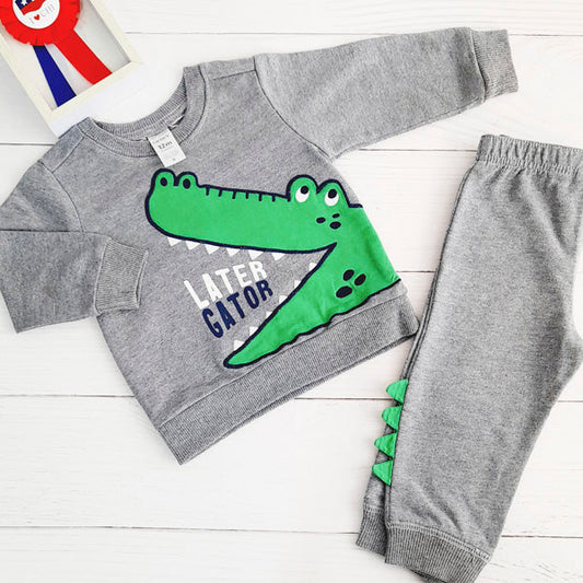 Conjunto Algodón Diseños Marca Carter's 12 M Estado Casi tiki