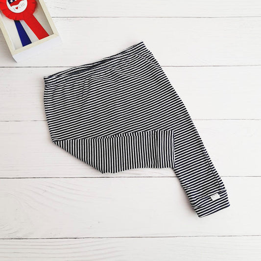 Calza Algodón Rayas Marca Colloky 9-12 M Estado Tiki taka