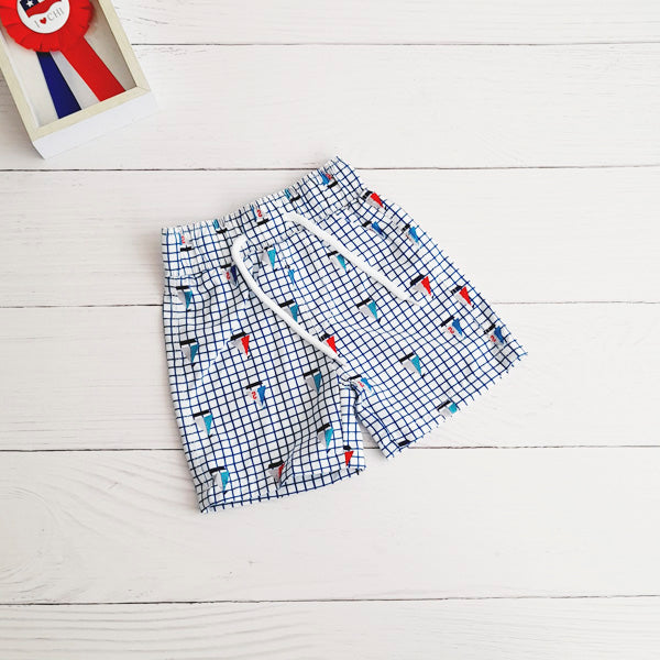 Short Tela Diseños Marca Otra 3-6 M Estado Tiki taka