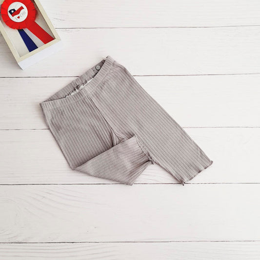 Calza Algodón Gris Marca Hym 3-6 M Estado Tiki taka