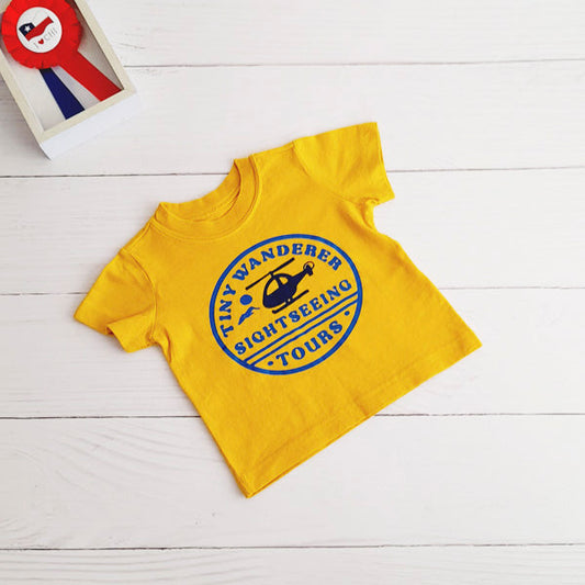 Polera Algodón Diseños Marca Carter's 6 M Estado Tiki taka