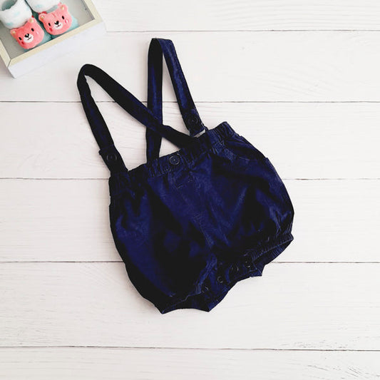 Jardinera Algodón Azul Marca Next baby 3-6 M Estado Casi tiki