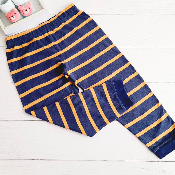 Calza Algodón Rayas Marca Otra 4 A Estado Casi tiki