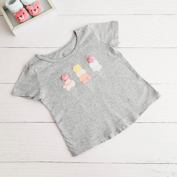 Polera Algodón Diseños Marca Gap 2 A Estado Casi tiki