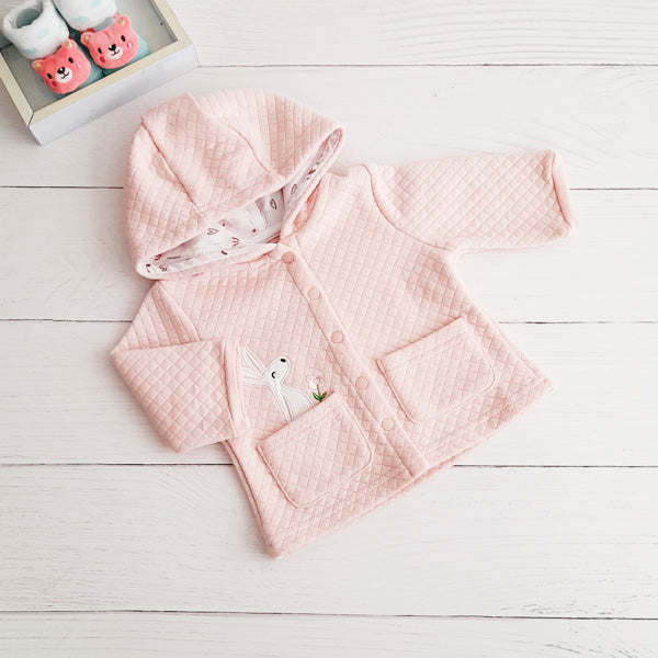 Polerón Algodón Rosa Marca 4kids RN Estado Casi tiki