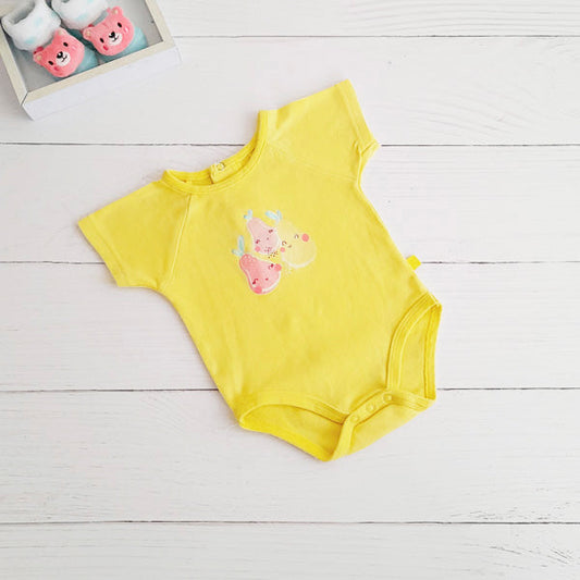 Body Algodón Amarillo Marca Pillin 3 M Estado Tiki taka