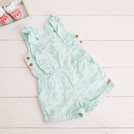 Enterito Algodón Verde agua Marca 4kids 18 M Estado Casi tiki