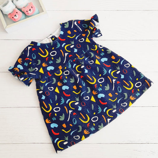 Vestido Algodón Diseños Marca Zara 9-12 M Estado Casi tiki