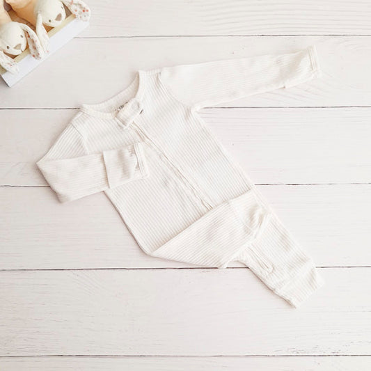 Osito Algodón Blanco Marca Carter's RN Estado Casi tiki