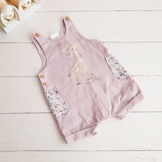 Jardinera Algodón Lila Marca Next baby 3 M Estado Casi tiki