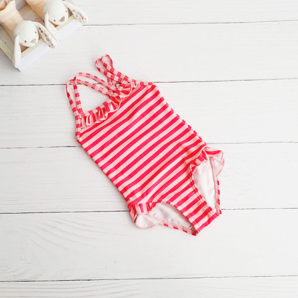 Traje de baño lycra Rayas Marca Pillin 2 A Estado Nuevo