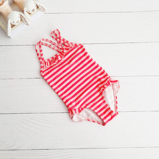 Traje de baño lycra Rayas Marca Pillin 2 A Estado Nuevo