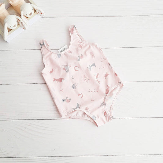 Traje de baño lycra Diseños Marca Hym 6-12 M Estado Tiki taka