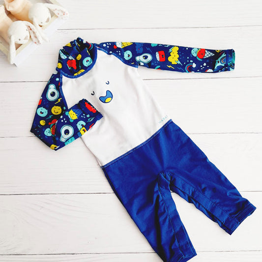Traje de baño lycra Multicolor Marca Otra 9-12 M Estado Casi tiki