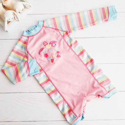 Traje de baño lycra Multicolor Marca Pillin 12 M Estado Casi tiki