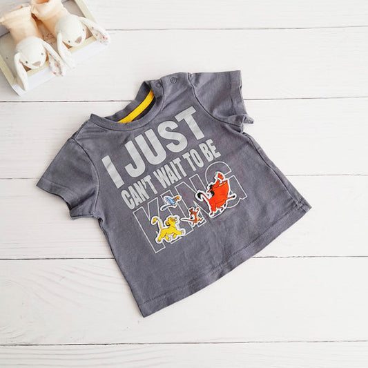 Polera Algodón Diseños Marca Disney 12 M Estado Tiki taka