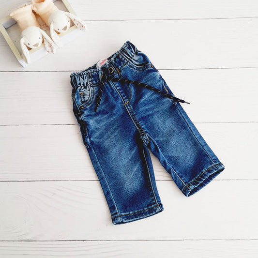 Pantalón Algodón Azul Marca Otra 9 M Estado Tiki taka