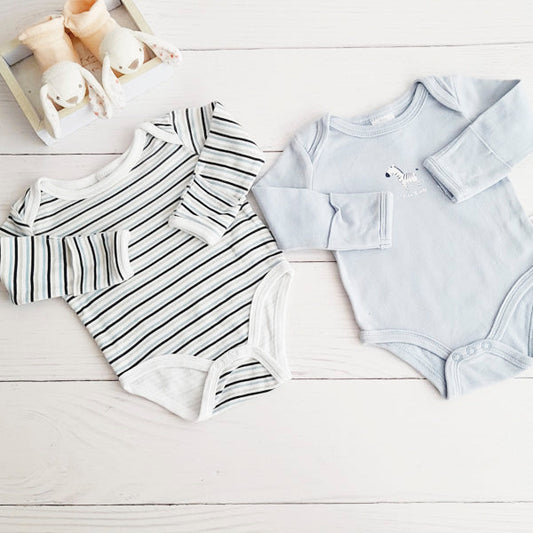 Pack Algodón Multicolor Marca Baby harvest 0-3 M Estado Casi tiki